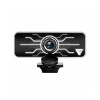 Cámara Web Game Factor - Full HD, LED, 30FPS, USB, Micrófono, Negra (WG400)