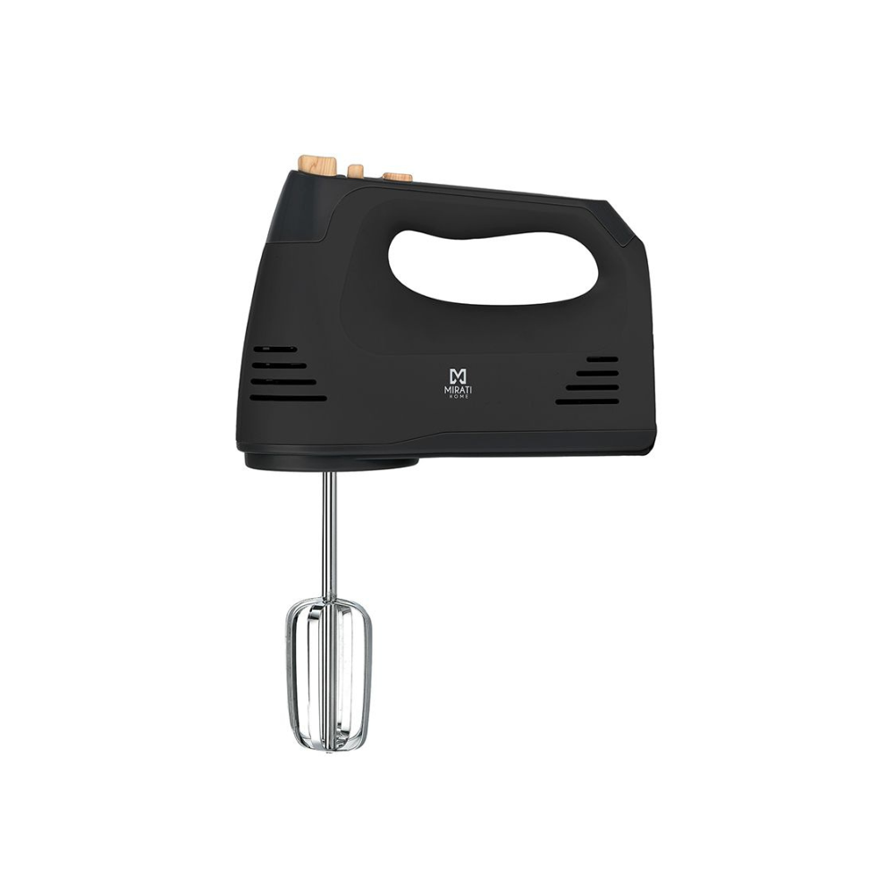 Batidora de Mano Mirati 200W Accesorios de Acero Inoxidable Negro