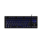 Teclado gamer Xzeal XST-300 alámbrico 87 teclas LED color negro