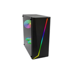 Gabinete Yeyian Armageddon 2200 ATX, Lateral de Cristal, 3 Ventiladores RGB, USB, Negro (YGA-68809)