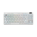 Teclado Logitech Pro X TKL Lightspeed Bluetooth USB RGB Blanco (920-012143)