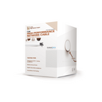 Bobina de Cable Cat6+ 152m Calibre 23 Alto Desempeño Blanco UL