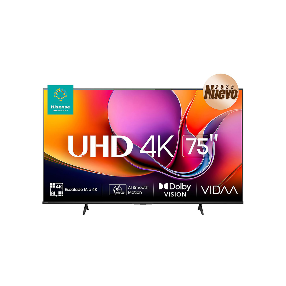 Televisor Hisense 75" A65NV, Smart TV 4K UHD, VIDAA (75A65NV)