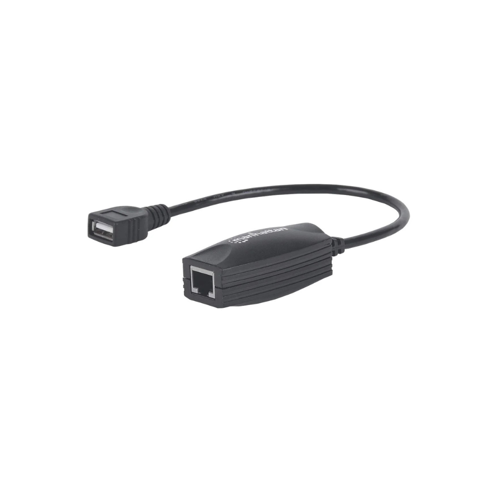 Cable USB Manhattan Extension Activa 60M vi­a RJ45 (179300)