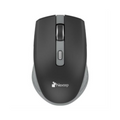 Mouse Nextep Inalambrico Recargable, Switch de Encendido, 1600 DPI, Negro/Gris