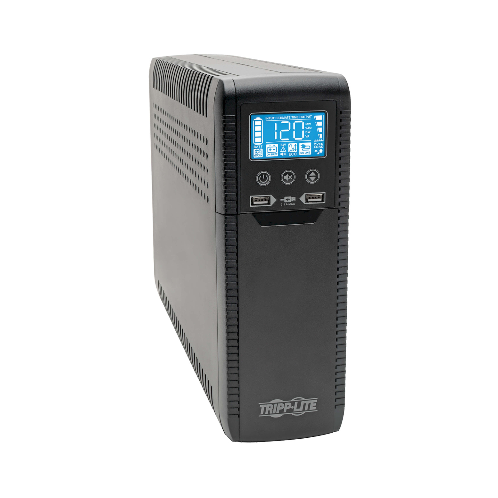 No Break Tripp-Lite Eco1300LCD 120V 1300VA 720W Interactivo USB 10 Salidas AVR Energy Star V2.0 Garantía 3 Años