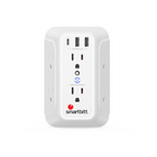 Supresor De Picos Smarbitt SBSS-BW6-3U, 1480J, 6 Contactos, Toma USB-A/USB-C