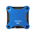 Unidad de Estado Solido Externo ADATA SD620 de 512GB, USB 3.2, Azul.