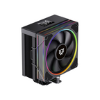 Enfriamiento de Aire Balam Rush Negro Heliux Pro HEX55 Display para monitoreo de temperatura RGB 4 Pipas TDP 220w