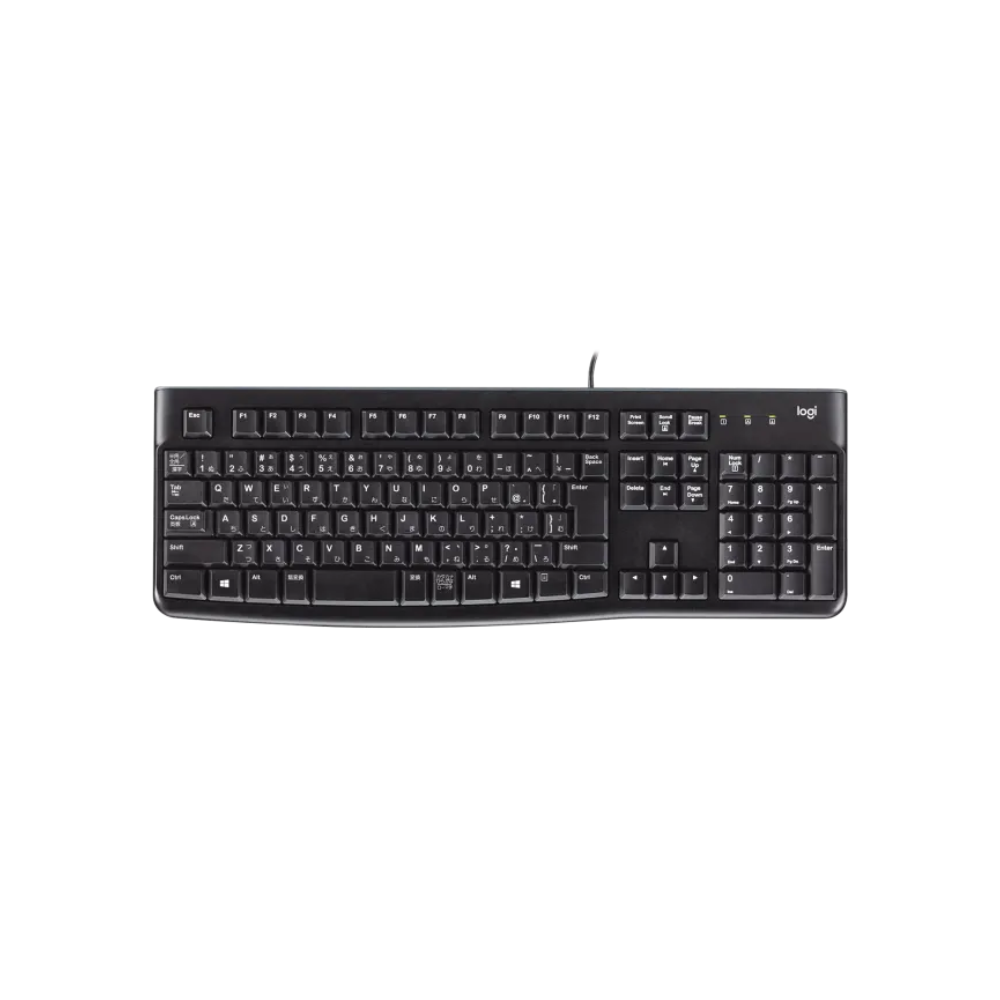 Teclado Logitech K120 Alámbrico USB Plug & Play Negro (920-004422)