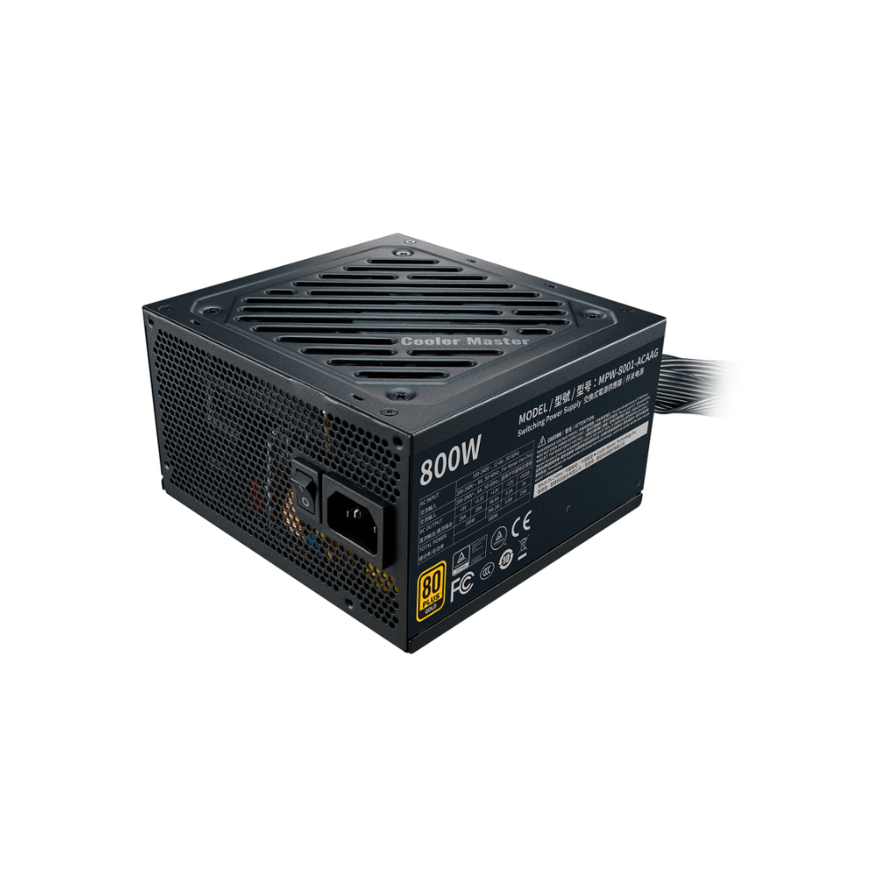 Fuente de Poder Cooler Master G800 80 Plus Gold 800W