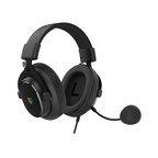 Audífonos Balam Rush Gamer Aviator Expert HA777 Negro Alambricos Over Ear Bocinas 53 mm + Microfono Desmontable Compatible con PC Dispositivos móviles Consolas RGB Conexión USB