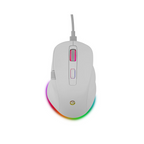 Mouse GETTTECH Inalambrico Ergonomico Ajustable 6400 DPI Blanco