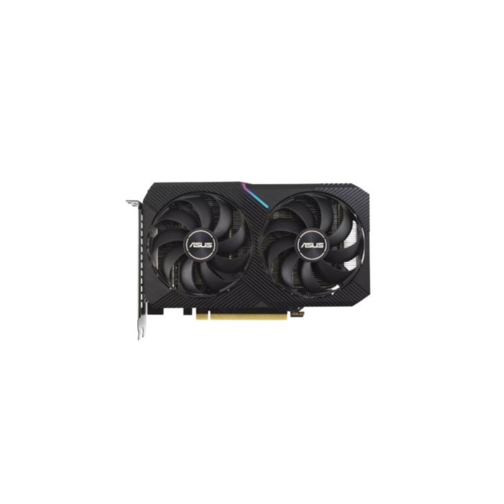 Tarjeta de video Asus 12GB GeForce RTX 3060 V2 2xfan DDR6 DLSS 3 OC 1xHDMI 3xDP DUAL-RTX3060-O12G-V2