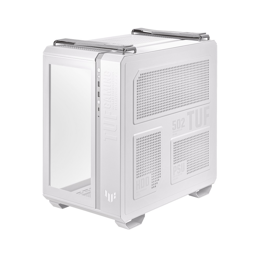 Gabinete ASUS GT502 Mid Tower, M-ATX/ATX/Mini ITX, Blanco