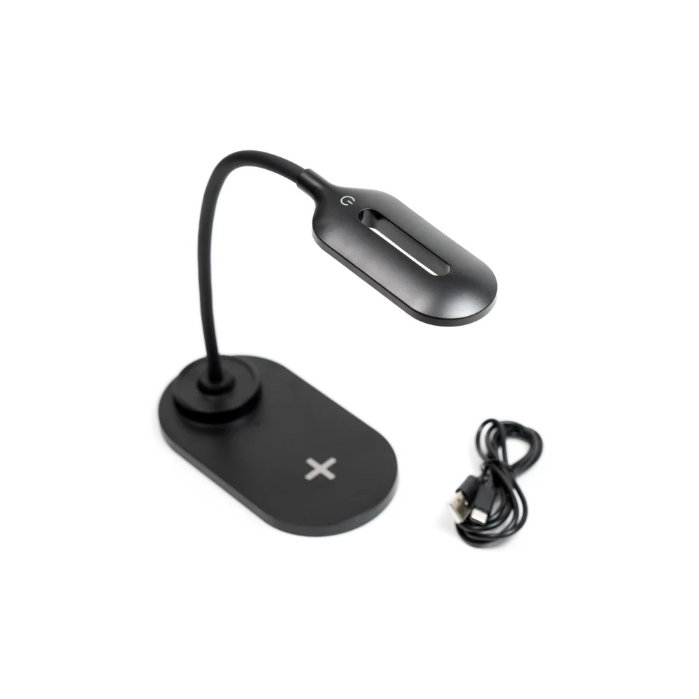 Cargador Inalámbrico Perfect Choice 15W con Lámpara LED Daylight