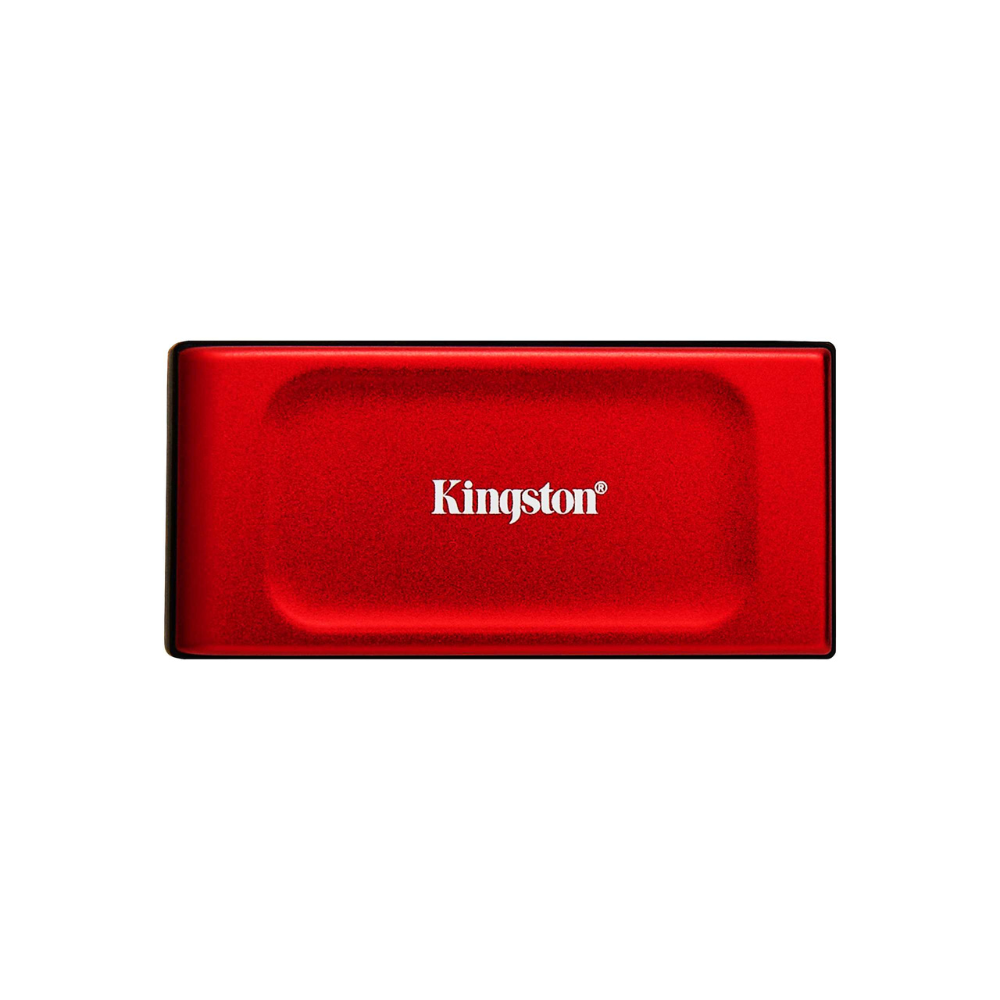 Unidad de Estado Solido Externo Kingston SXS1000R de 2TB, Portable Rojo, USB 3.2 Gen 2, 1050Mb/seg.