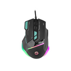 Mouse Gamer GETTTECH GPM-RGBWR-G1-BK 7200 DPI RGB USB Negro/Azul