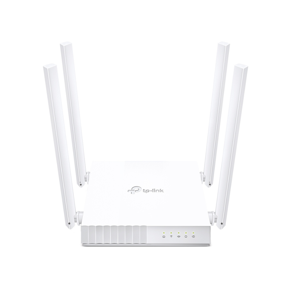 Router Inalámbrico Doble Banda AC, 2.4 GHz y 5 GHz hasta 733 Mbps, 4 Antenas Externas, 4 Puertos LAN 10/100 Mbps, 1 Puerto WAN 10/100 Mbps