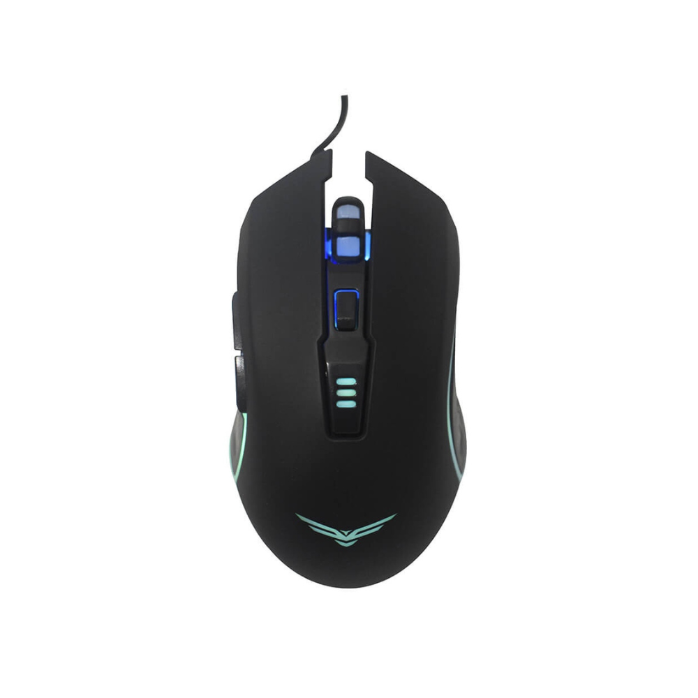 Mouse gamer Naceb alambrico hosus rainbow RGB 3200 DPI 4 botones