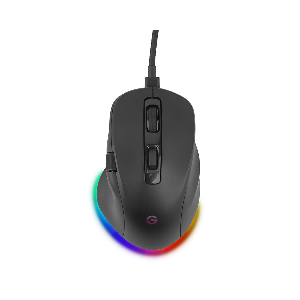 Mouse GETTTECH Inalambrico Ergonomico Ajustable 6400 DPI Negro