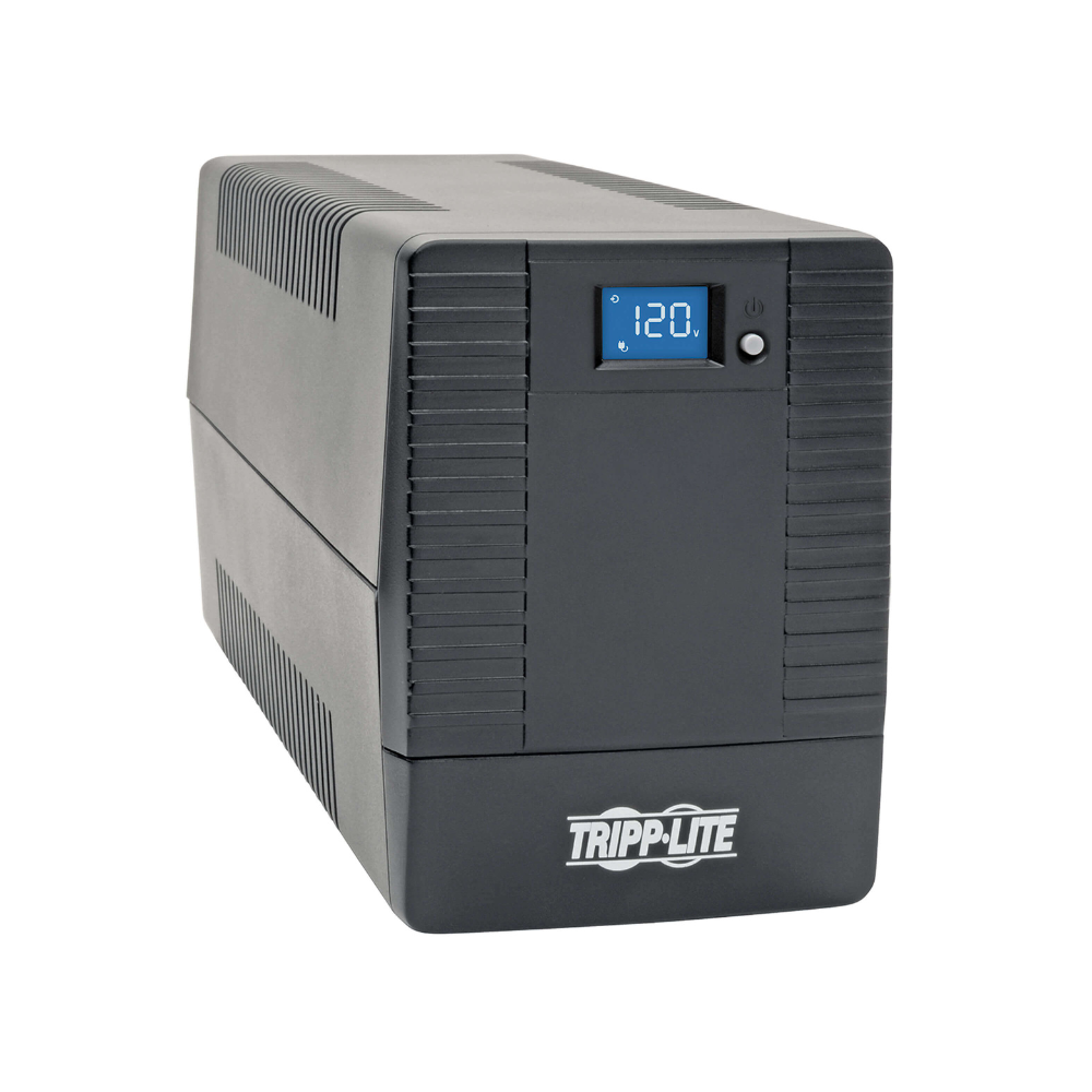 UPS Interactivo Tripp-Lite 700VA 350W 6 Salidas AVR 120V 50/60Hz LCD USB Torre Garantía 3 Años