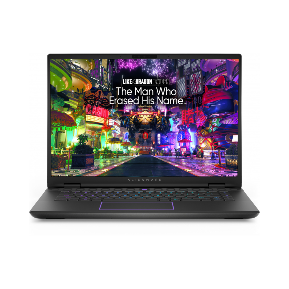 Laptop Dell Alienware M16 Core Ultra 9, 32GB RAM, 1TB SSD, RTX 4070, 16", Win 11 Home, Negro