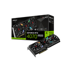 Tarjeta de Video PNY 12GB GeForce RTX 4070 Super XLR8 Verto Epic-X 3X Fan GDDR6X DLSS 3 OC HDMI/DP