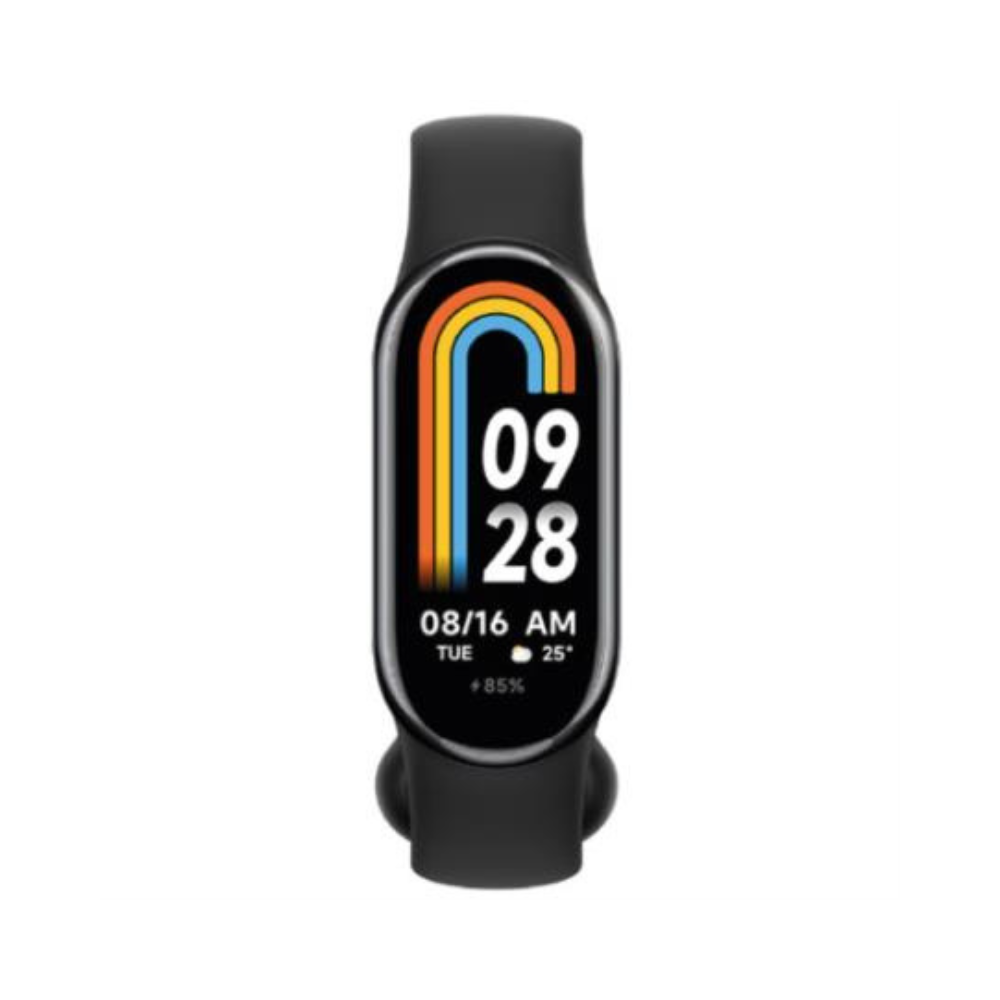 Band 8 Xiaomi Smart, Pantalla AMOLED 1.62", Bluetooth, Resolución 192x490, Resistente al Agua, Color Negro