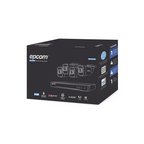 Kit TurboHD 5MP: DVR 4 Canales, 4 Cámaras de 5MP con Micrófono Integrado, 4 Cables de 18m, Fuente de Poder Profesional