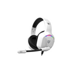 Audifonos Balam Rush Orphix II HS699 Azender Blanco alambricos Over Ear Microfono Fijo Compatible con PC Dispositivos moviles Consolas RGB Jack 3.5mm USB