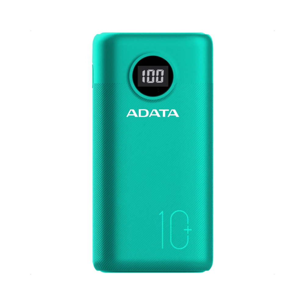 Cargador Adata Power Bank 10000mAh, Portátil Verde, AP10000QCD-DGT-CGN