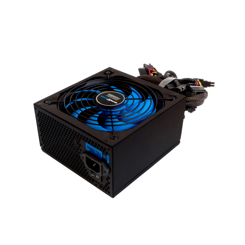 Fuente de Poder Game Factor 650W 80 Plus Bronze Vent. 120mm PSG650