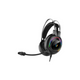 Audifonos Balam Rush Hesix II HS688 Azender Negro alambricos Over Ear Microfono Fijo Compatible con PC Dispositivos moviles Consolas RGB Jack 3.5 m