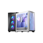 Gabinete MSI MPG Gungnir 300R Airflow, Mid Tower, E-ATX, Blanco, 4 Ventiladores