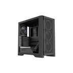 Gabinete Gamer Balam Rush Carbono Polar Twin Mate 9900 Media Torre Negro