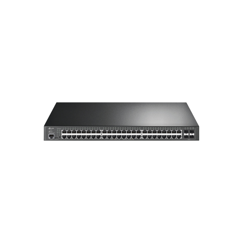 Switch L2+ Omada PoE+ 48 Puertos 10/100/1000Mbps + 4 SFP, Administracion Centralizada