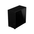 Gabinete Balam Rush Eris Jet GM985 Negro Micro Torre Sin Fuente Con Cristal