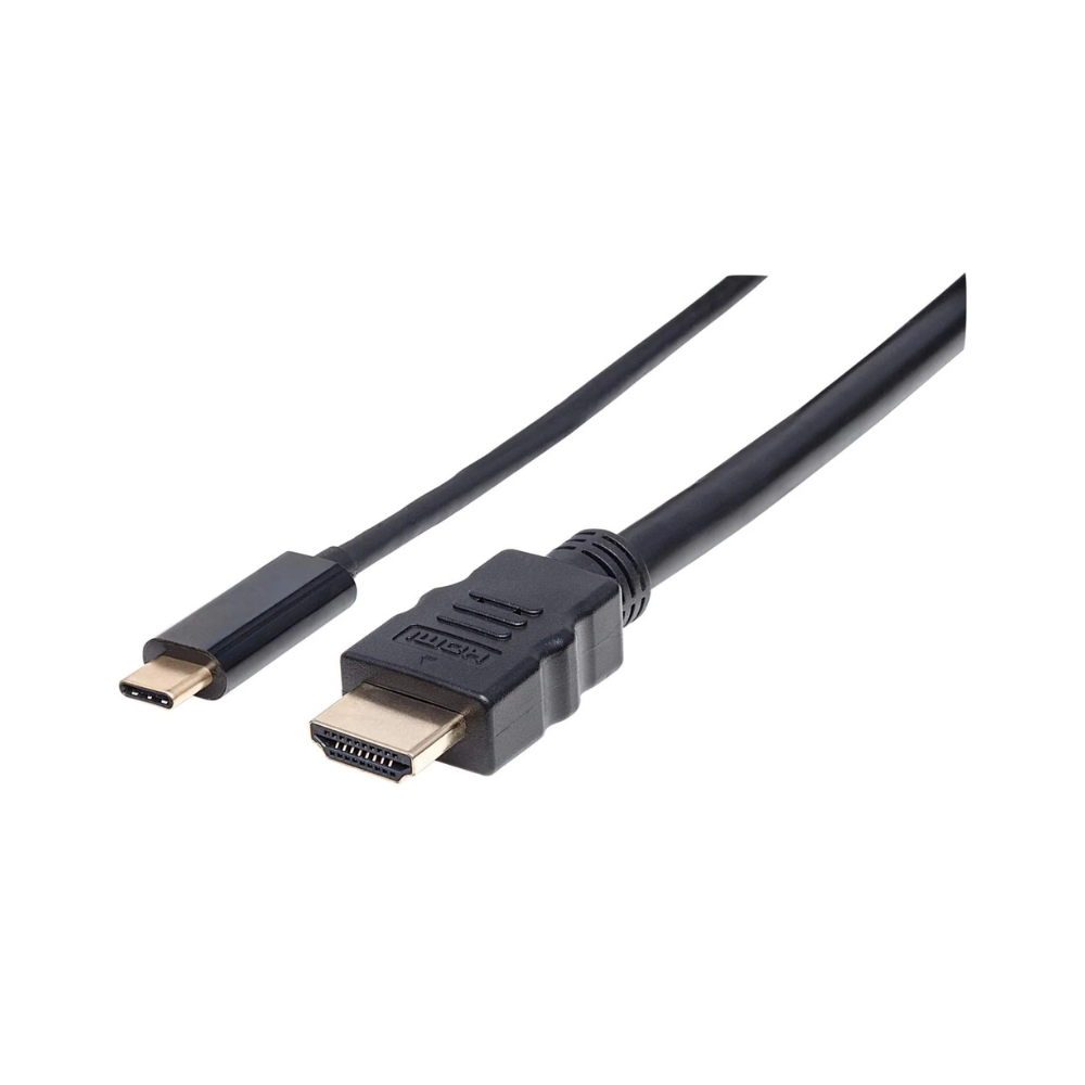 Cable USB Manhattan Tipo C Macho a HDMI Macho 2.0M 4K (151764)