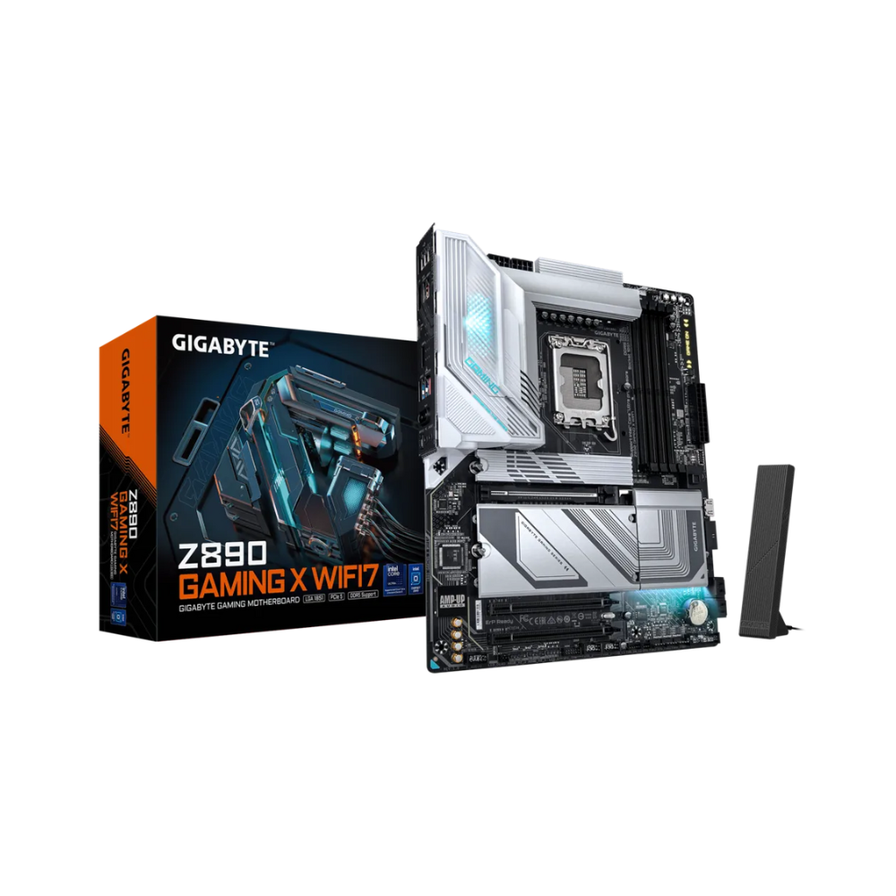 Tarjeta Madre Gigabyte Z890 Gaming X WiFi 7 Socket 1851 Series 2 4xDDR5 DisplayPort ATX