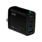 Cargador Turbo Acteck 65W con Tecnología GaN y 2 Puertos USB-C