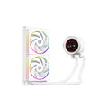 Enfriamiento Líquido Balam Rush 240 Hydrox Expert HYX24 Blanco Display para monitoreo de temperatura RGB TDP 250 W Legend