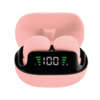 Audífonos Inalámbricos Perfect Choice TWS Mini Tiny Beats Indicador de Carga Rosa