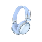 Audi­fonos Inalambricos Acteck Over Ear Luxe Chic HP710 Azul Bluetooth 5.4 Cancelacion de ruido Hi­brido Microfono Omnidireccional