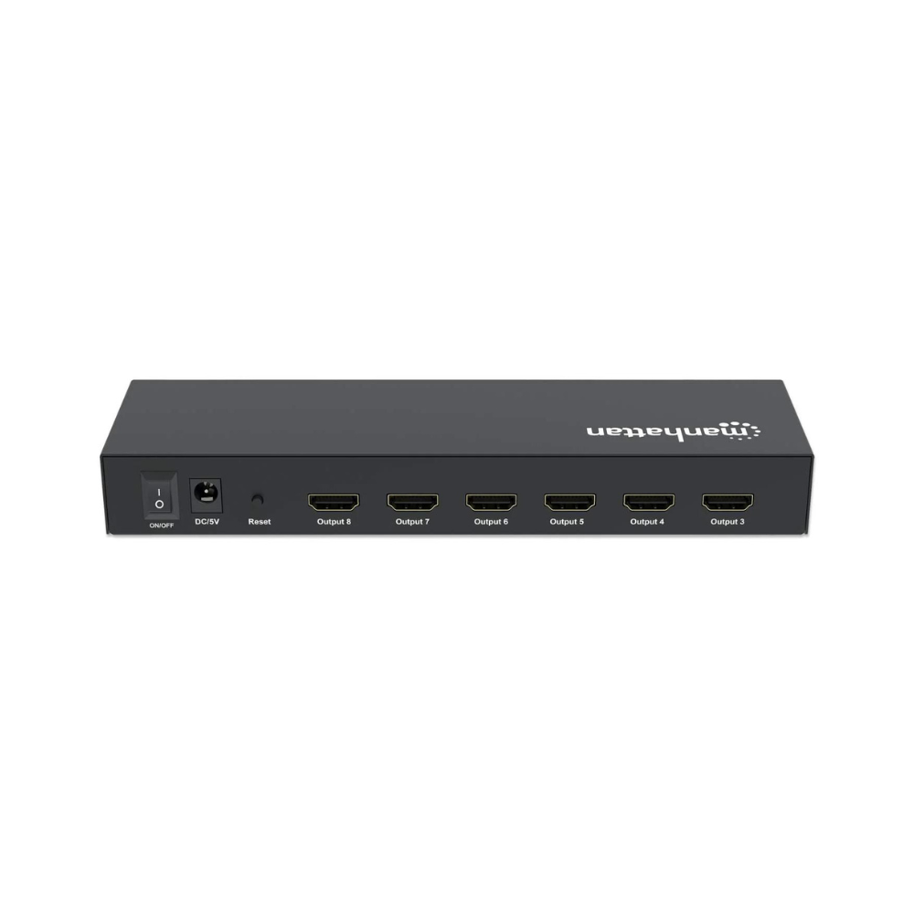 Video Splitter Manhattan HDMI UHDTV 4K@30Hz, 1 In : 8 Out/AC (207560)