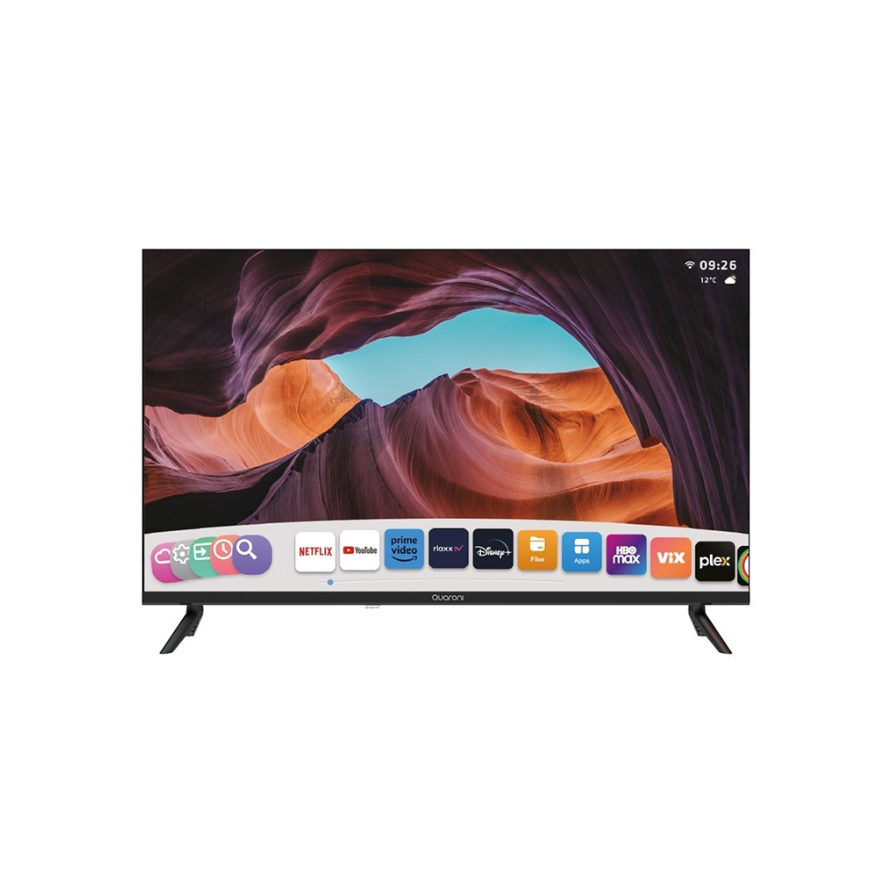 Televisión Smart Quaroni Whale HD, 32", HDMI, USB, RCA, Óptico, 60Hz