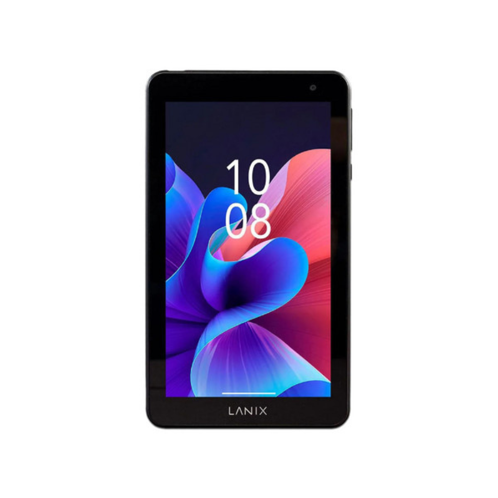 Tablet Lanix Ilium PAD RX7 V4 7" TN 1020x600, 4GB RAM + 32GB, Android 14, Camara 2MP + 0.3MP, Procesador RK3562, Bateria 24000mAh