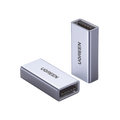 Adaptador USB A Hembra a USB A Hembra USB 3.0 5Gbps Aluminio Compacto Plug and Play Compatible USB Anteriores