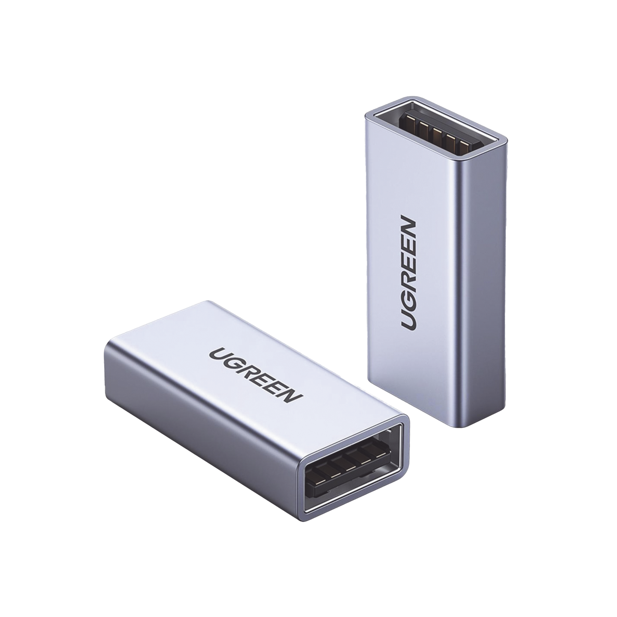 Adaptador USB A Hembra a USB A Hembra USB 3.0 5Gbps Aluminio Compacto Plug and Play Compatible USB Anteriores