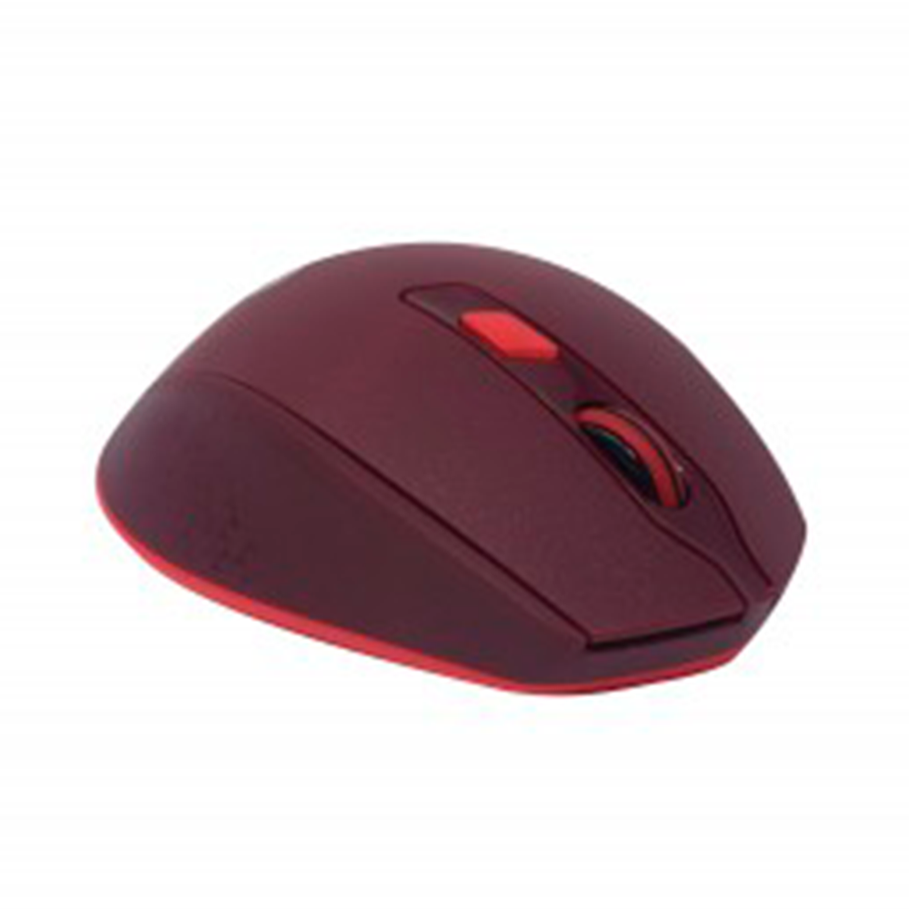 Mouse Naceb Inalámbrico Vino Líneas Rojas Hasta 1600DPI 6 Botones